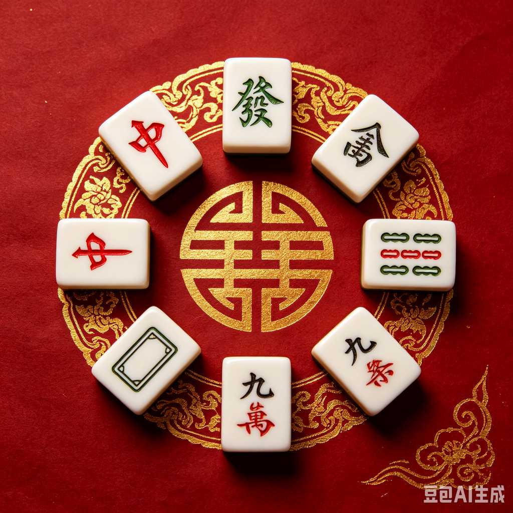 smooth print surface mahjong tiles